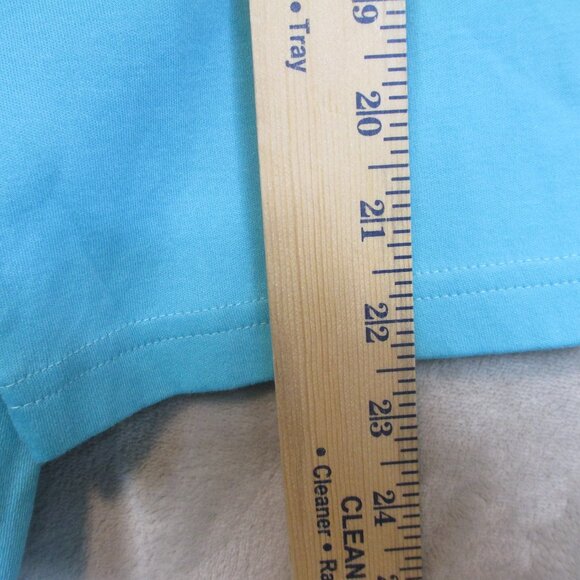 New Quacker Factory Blue Pull Over Sequin Nautical Theme 3/4 Sleeve T-Shirt 3X - Picture 8 of 10